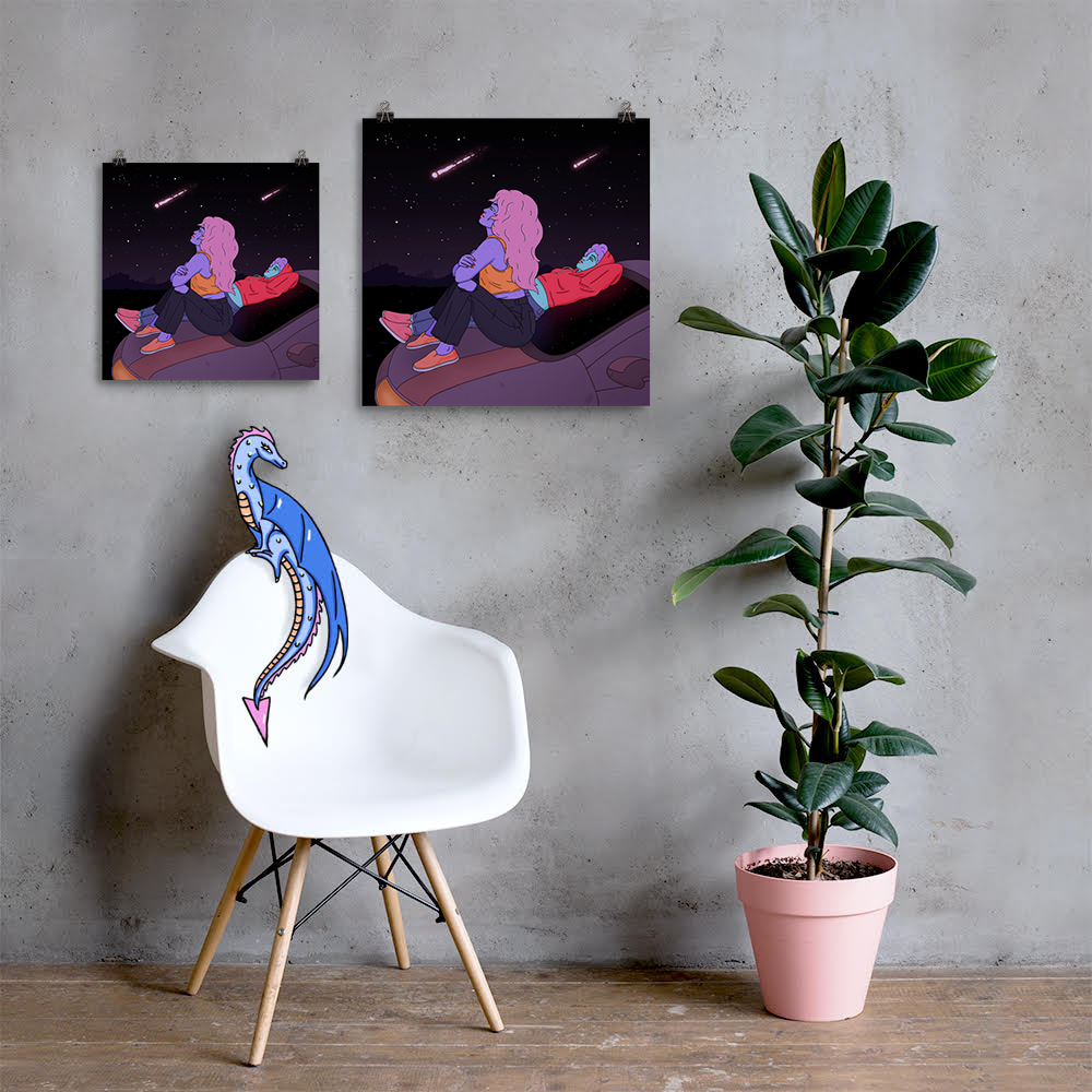Meteor Shower Print — Robin Eisenberg